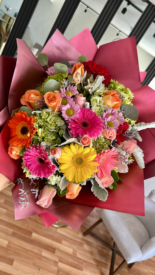 Ramo grande de flor mixta