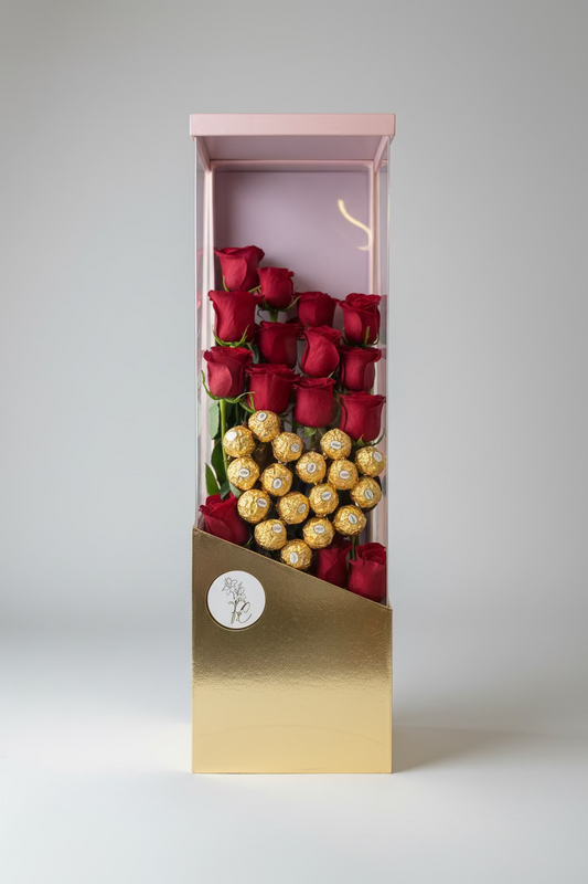Cajón de acrílico en rosa