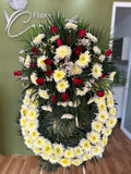 Corona floral eterno amor