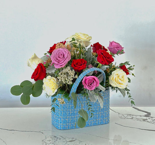 Bolsa de rosas mixtas