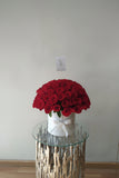 Caja de 50 rosas