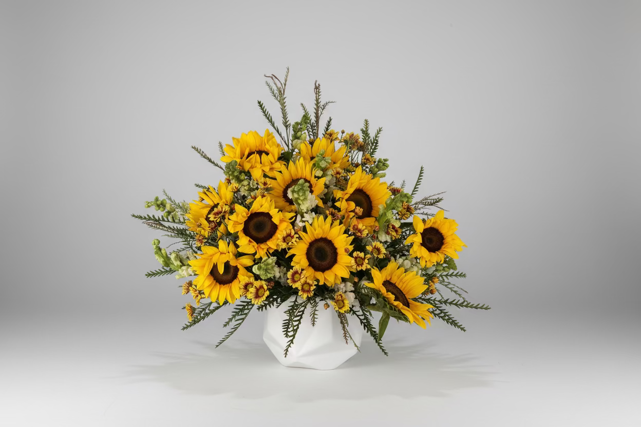 Arreglo Campo de Girasoles