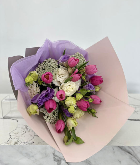 Ramo de 10 tulipanes