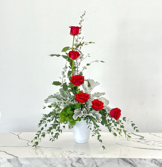 Arreglo 6 Rosas